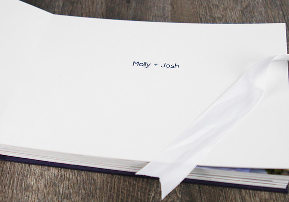 Album with Inside Cover Imprinting
