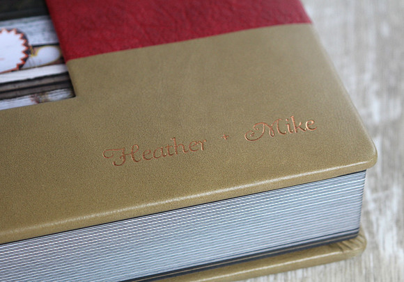 Album with Cover Imprinting (Available on Select Materials)